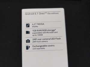 Android Goを搭載したノキアのスマホ｢Nokia 1｣を購入したので実機レビュー！