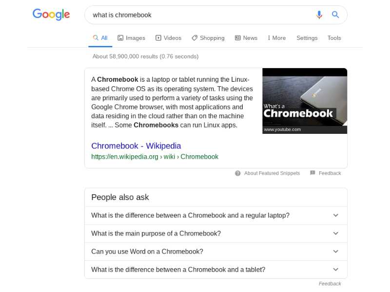 [実装済み]Chromebookに｢Quick Answers｣という簡易検索機能が登場するかも
