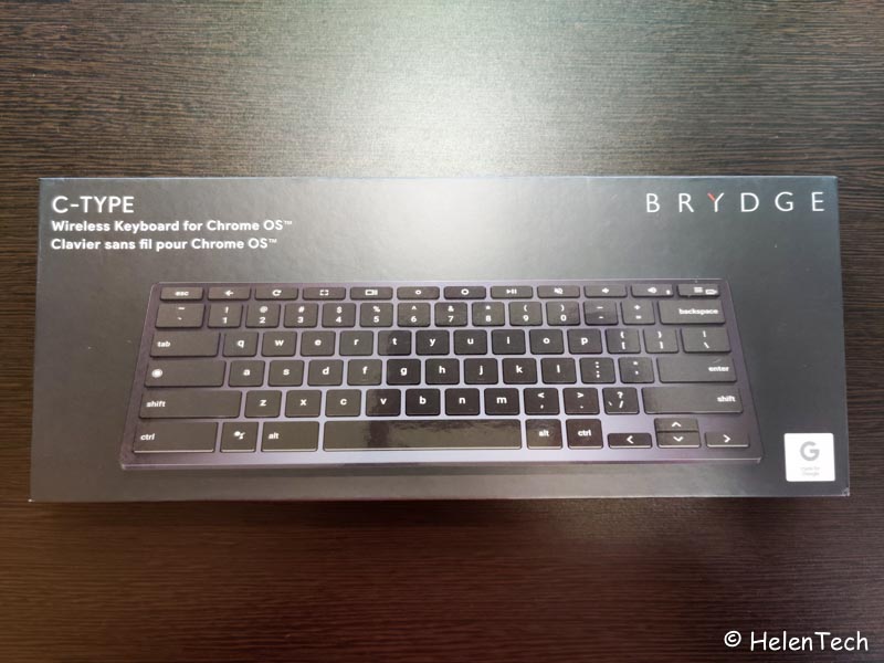 Chromebook向けワイヤレスキーボード｢BRYDGE C-TYPE｣をレビュー