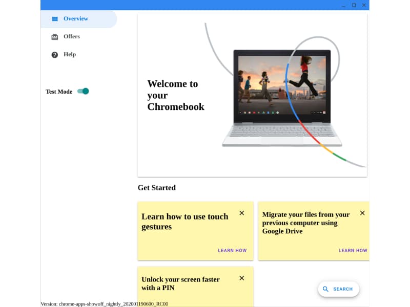 Chromebook用に新しい｢ヘルプ｣アプリがテストされているようです