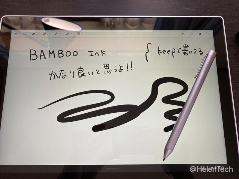 ワコムの｢BAMBOO Ink｣をPixelbook用にいまさら購入したのでレビュー