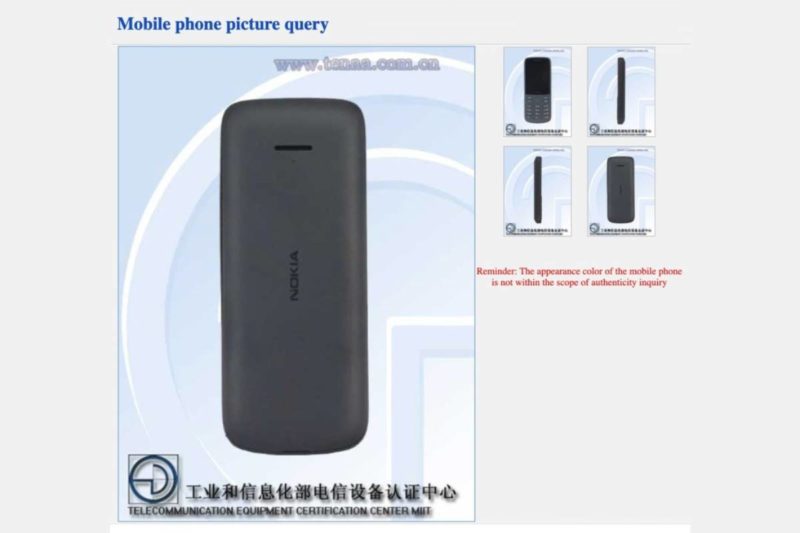Nokia 215 2020 (TA-1278)がTENAAに登場。低価格の4Gフィーチャーフォンになるか