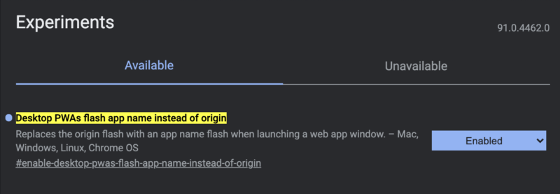 Chromeで追加したWebサイトの表示名がURLではなく名前で表示されるようになります