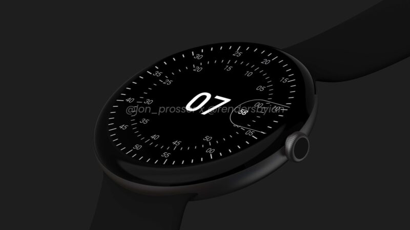 Google製スマートウォッチ｢Pixel Watch｣のレンダリング画像がリーク | HelenTech