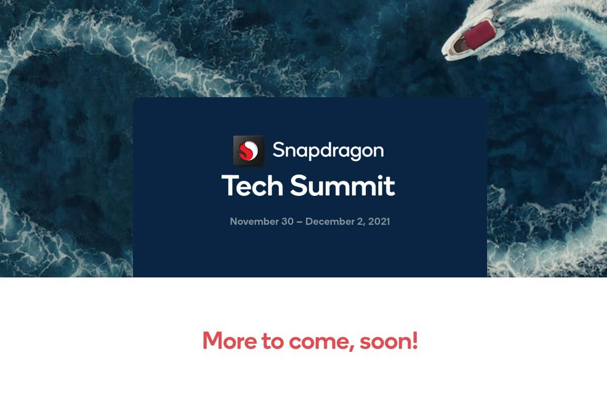 Qualcomm announces Snapdragon Technorogy Summit 2021