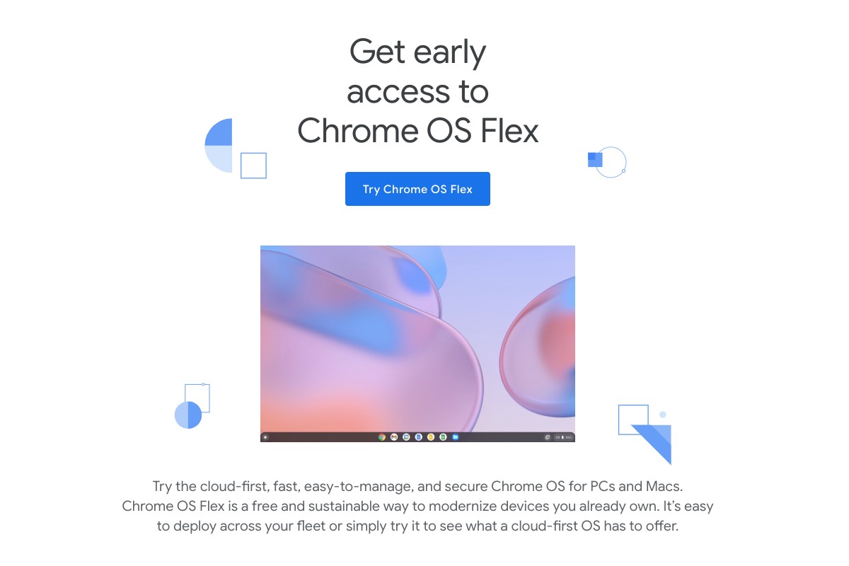 GoogleがCloud Ready改め｢Chrome OS Flex｣をリリース。無料でMacやPCをChromebookに
