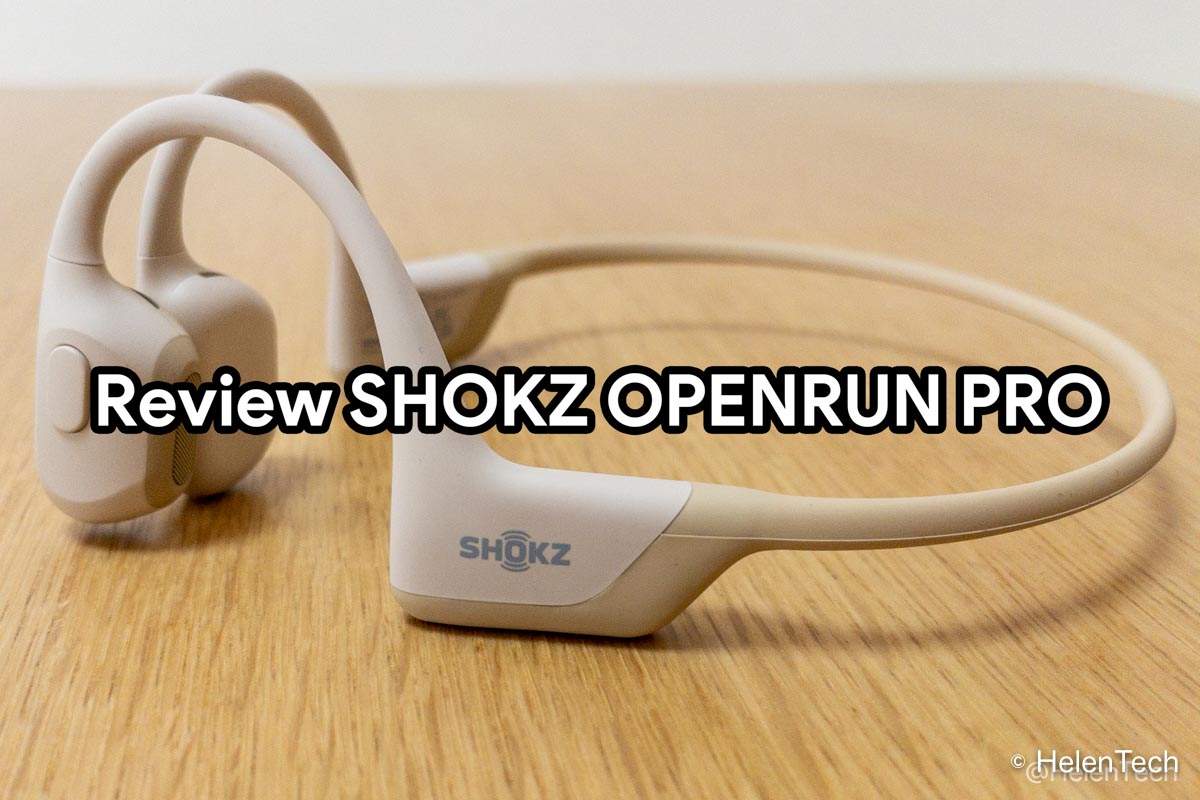骨伝導イヤホン｢Shokz OpenRun Pro｣をレビュー。通話やWeb会議用にも 