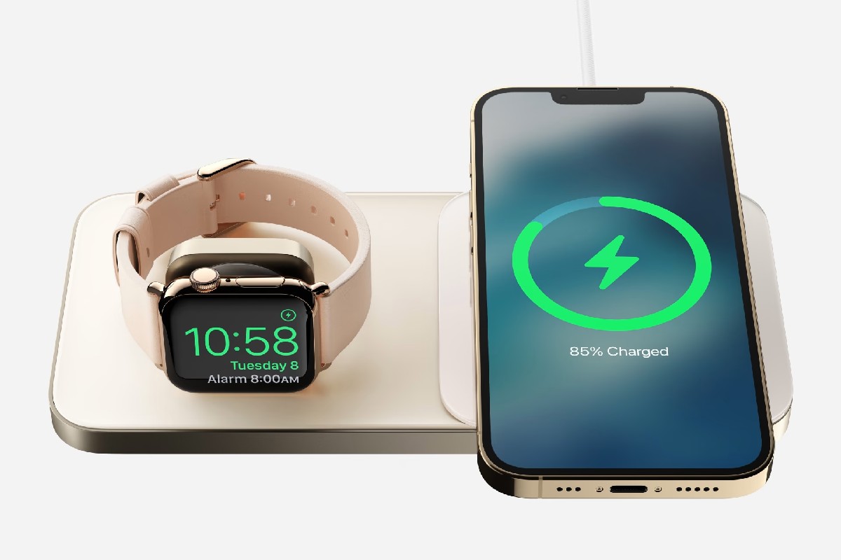 NOMADがiPhoneとApple Watch向けに限定ゴールドカラー｢Base One / Max Magsafe 充電器｣を発売
