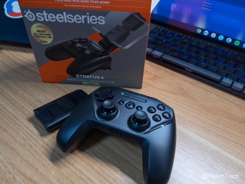 SteelSeries STRATUS+ を実機レビュー。Chromebookで使えるワイヤレス コントローラーをお探しならコレ
