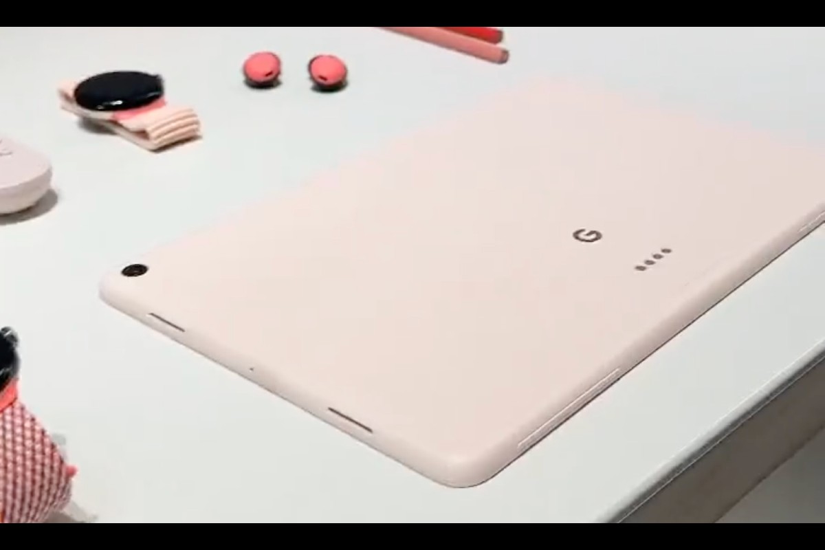 Google Pixel Tablet の展示品を撮影した動画が登場