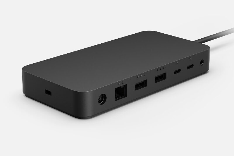 Microsoftが｢Surface Thunderbolt 4 Dock｣を発売。USB-C接続に変更