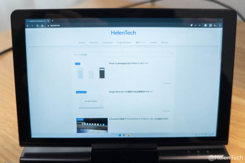 ハイスペックUMPCの｢One-Netbook A1 Pro｣を実機レビュー