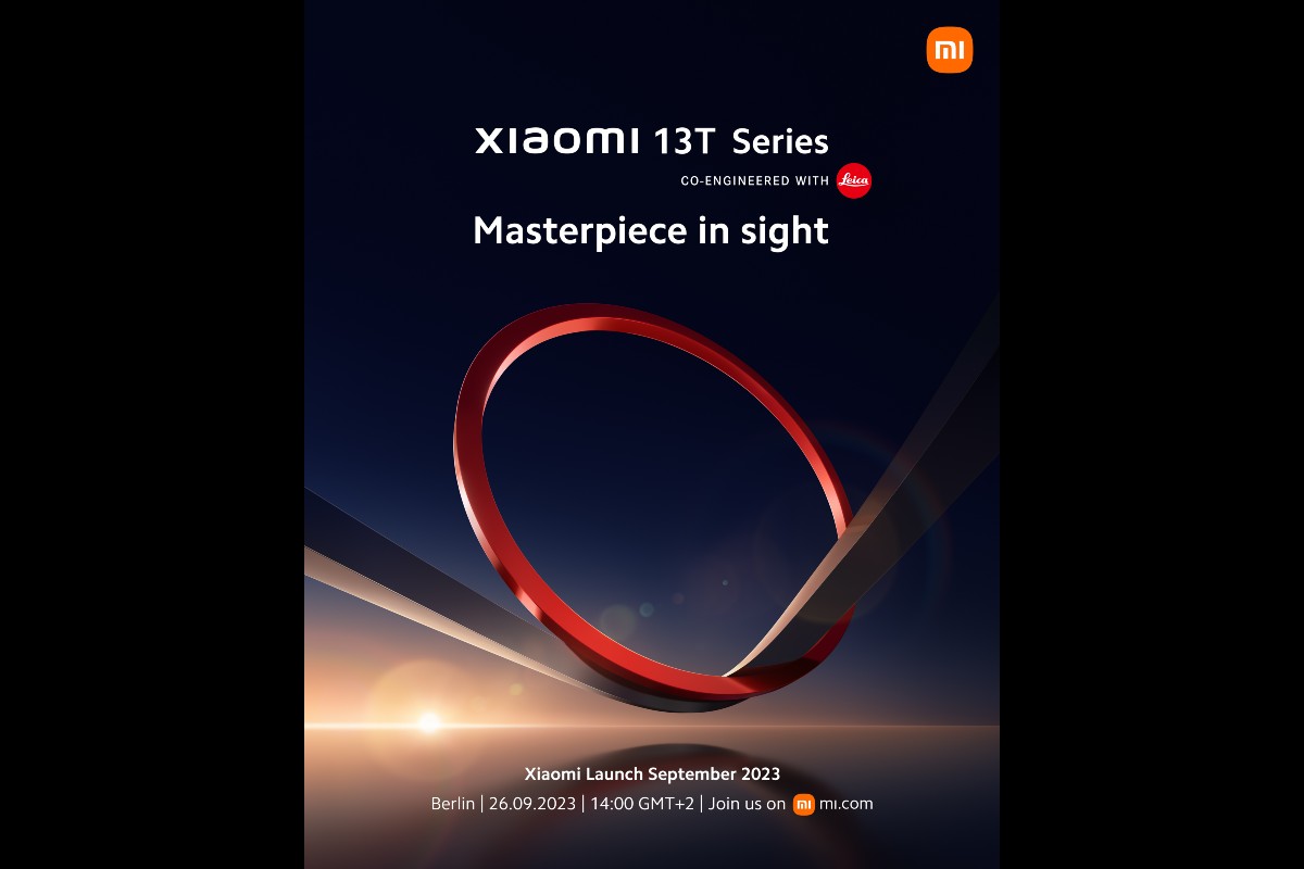 Xiaomi が9月26日に｢Xiaomi 13T｣シリーズを発表することを公表