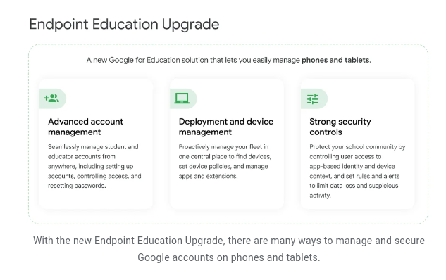 Google が教育向けの Chromebook の新機能を発表